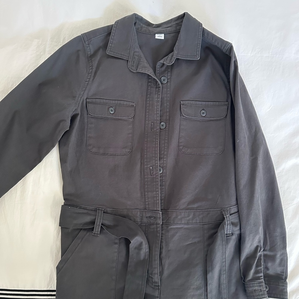 Grey denim jumpsuit- old Navy